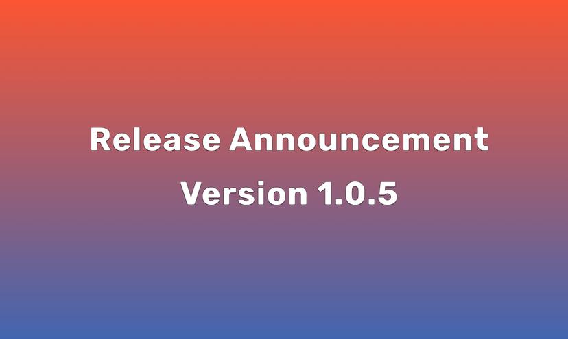 Release 1.0.5