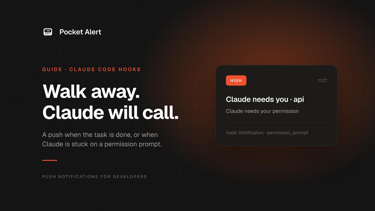Claude Code push notifications: know when a task finishes