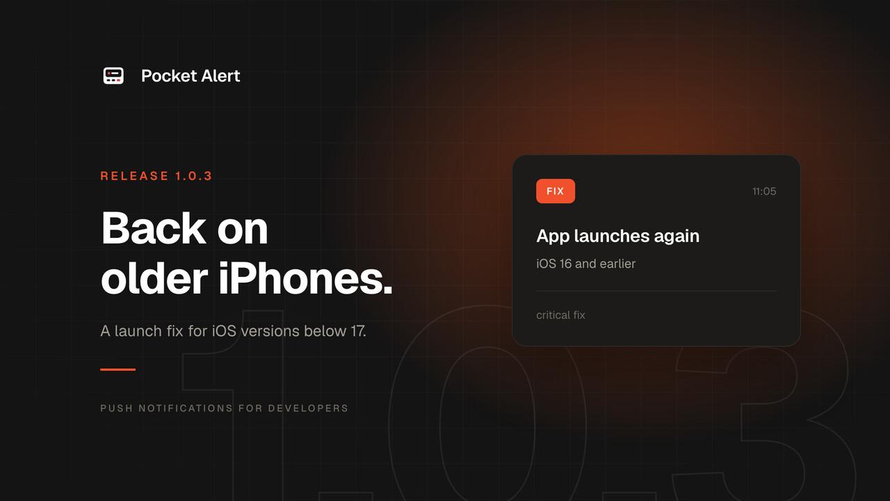 Release 1.0.3